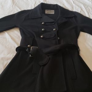 Mid length coat jacket